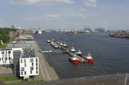 Blick von der Galerie auf die Elbe