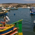 <font size="2.5">Die Fischerboote im Hafen von Marsaxlokk