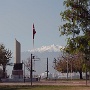 An der Endhaltestelle (Atatürk-Park).