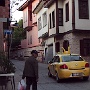 Ein gehörntes Taksi (Taxi).